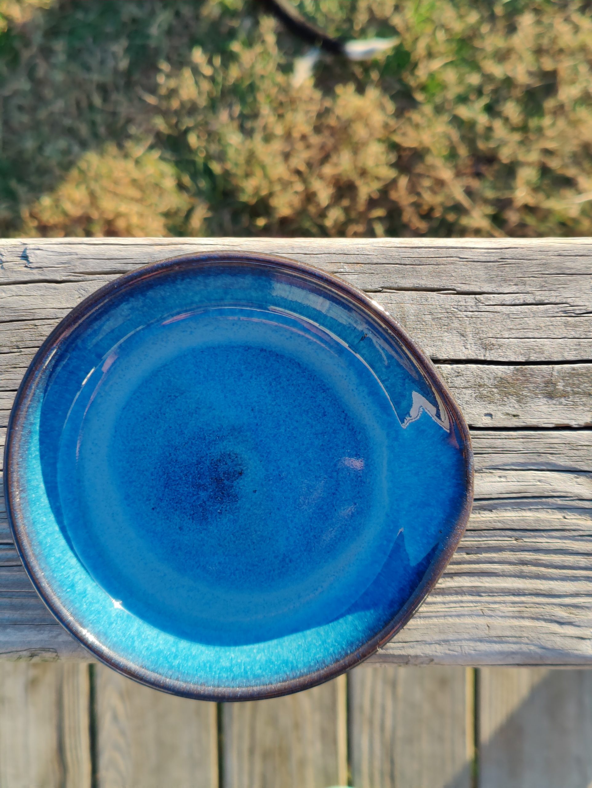 Spoon Rest Glazed with Okchakko Daylene's Pottery