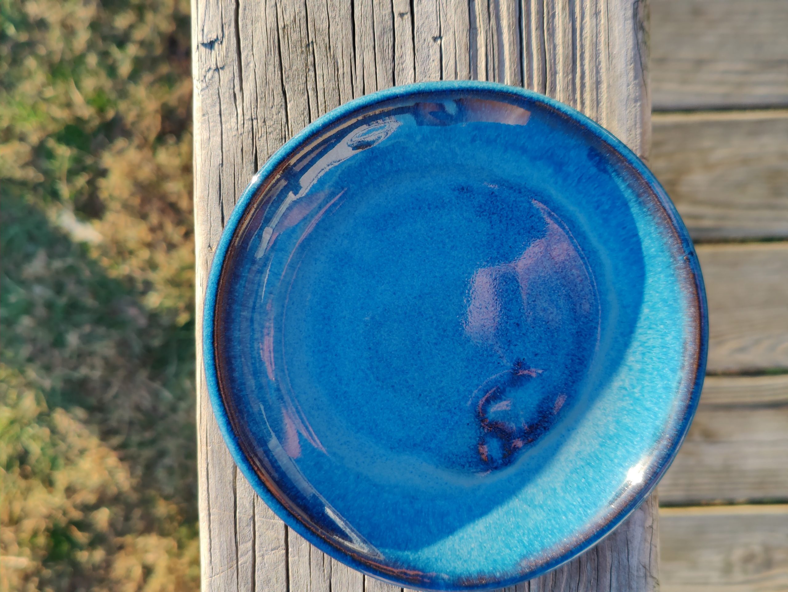 Spoon Rest Glazed with Okchakko Daylene's Pottery