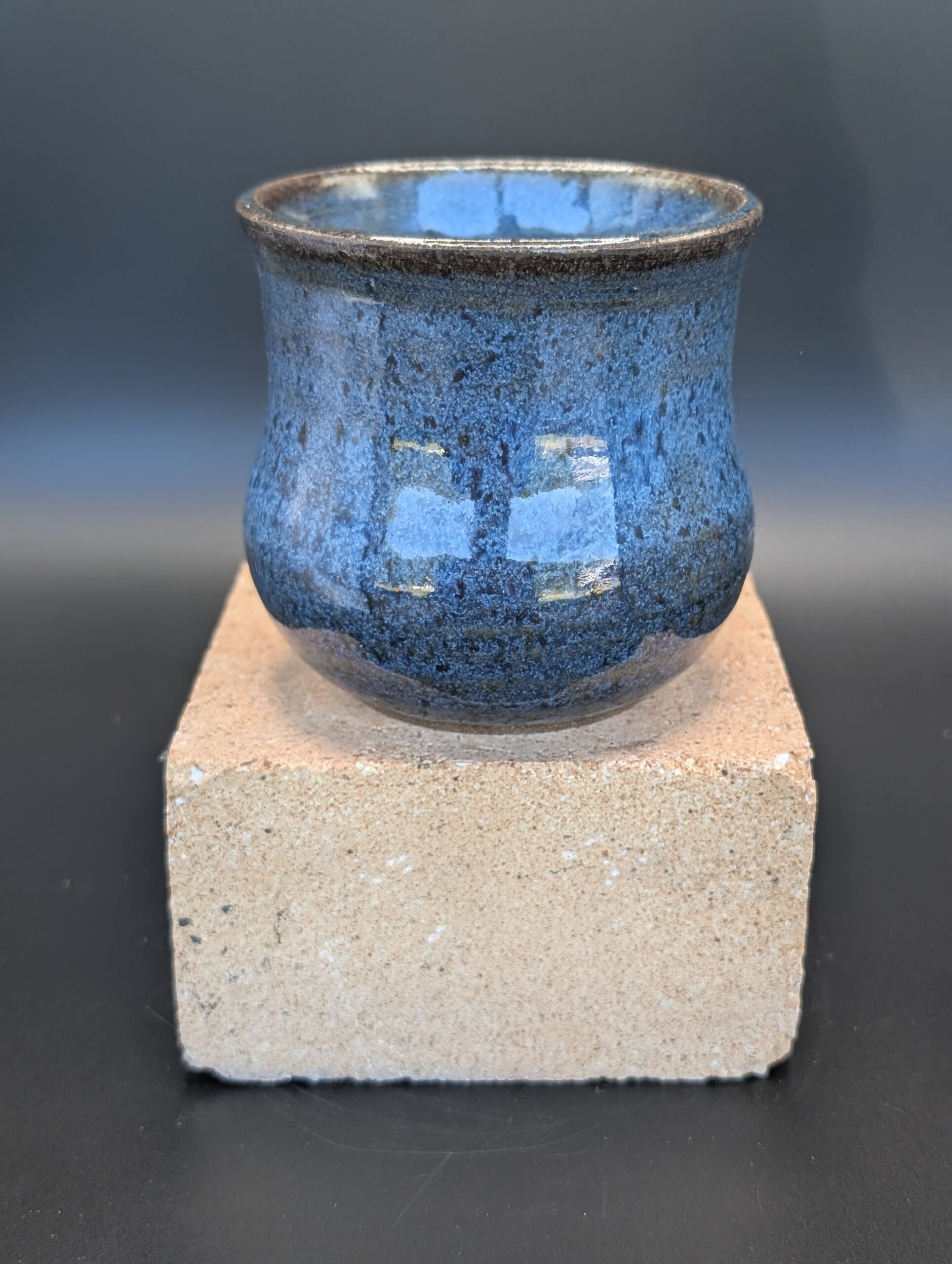 12 oz Handmade Stoneware Cup | Coffee Tumbler & Small Flower Vase #2